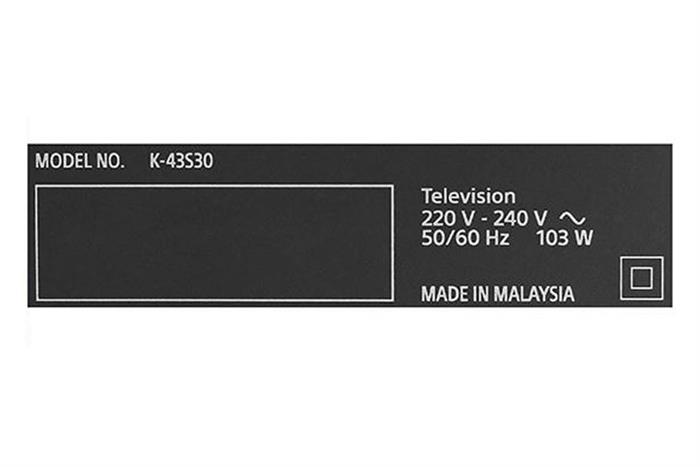 Google Tivi Sony 4K 43 Inch K-43S30